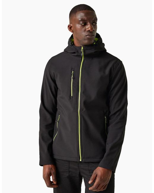 Regatta Blue Professional 2 Layer Soft Shell Jacket for men