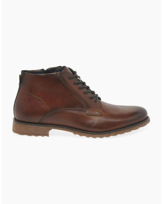 Bugatti Brown Catano Boots for men