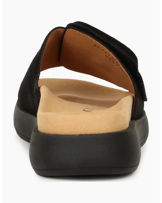 Gabor Black Adios Sandals