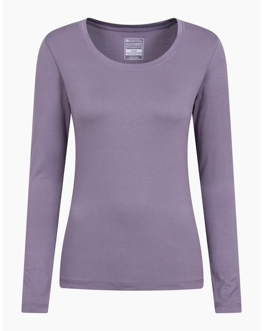 Mountain Warehouse Purple Ladies Keep The Heat Thermal Top