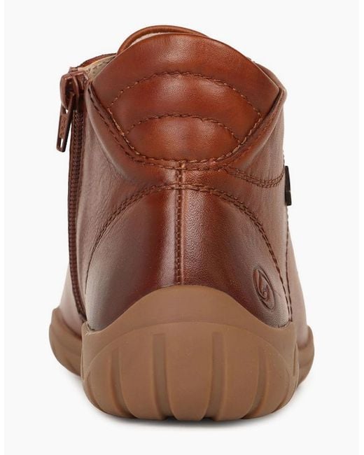 Remonte Brown Troop Ankle Boots