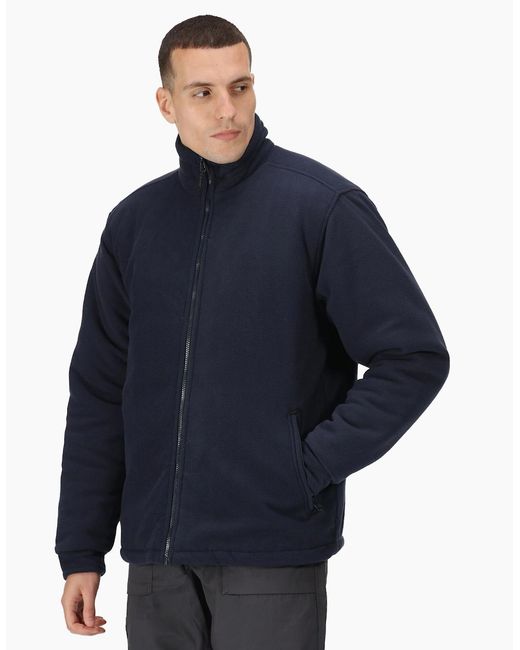 Regatta Blue Professional Great Outdoors Asgard Ii Quilted Insulated Fleece Jacket for men