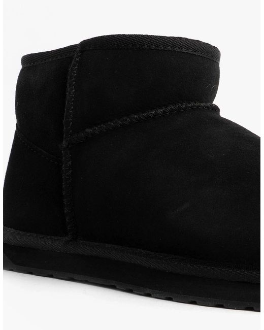 EMU Black Australia Stinger Micro Sheepskin Boot