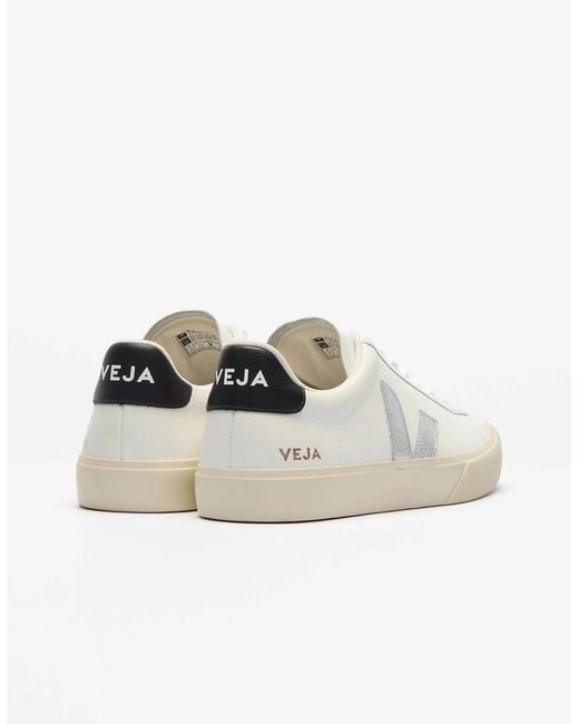 Veja Natural Campo Leather Trainers