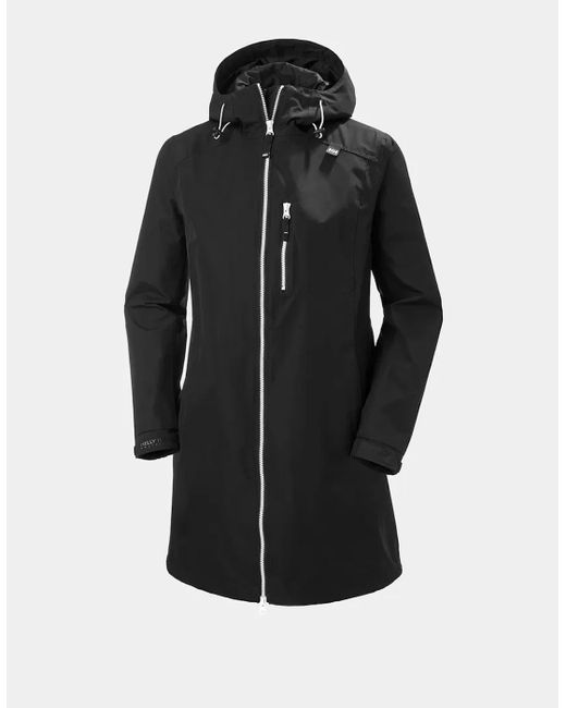 Helly Hansen Black Long Belfast Jacket
