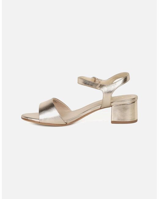Tamaris Natural Marigold Sandals