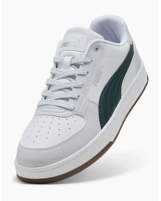 PUMA White Caven 2.0 Low Top Trainers for men