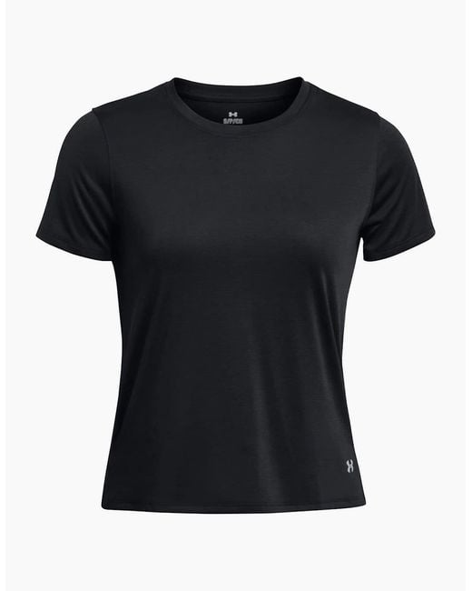 Under Armour Black Ladies Streaker Running Top