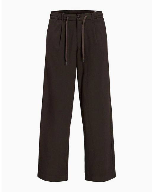 Jack & Jones Black Drawstring Joggers for men