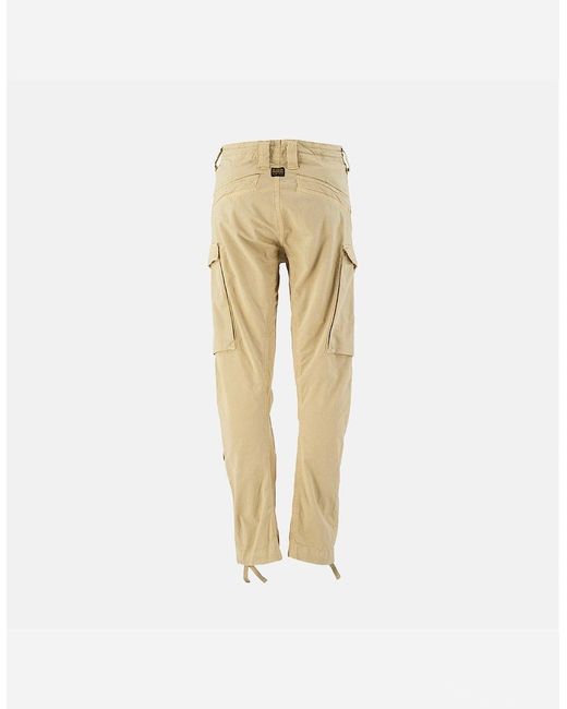 G-Star Natural Solid Patterned Flap Pocket Combat Pants