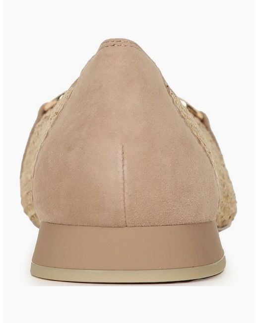 Caprice White Tour Ballet Pumps
