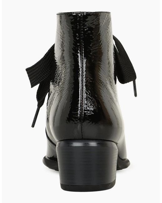 Hispanitas Black Verona Lace Up Ankle Boots