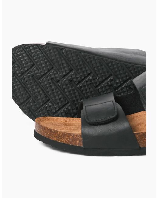 Jack & Jones Black Jfwbrunswick Strap Sandal for men