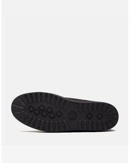 Timberland Black Lisbon Hills Mid Lace Up Shoes for men
