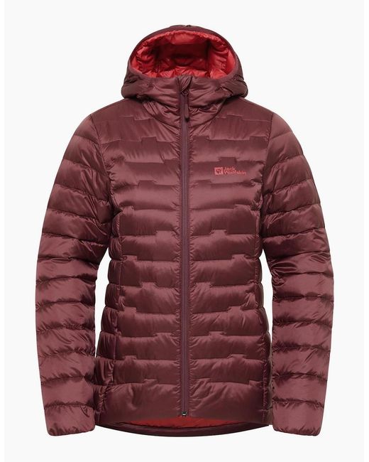 Jack Wolfskin Red Passamani Packable Padded Jacket