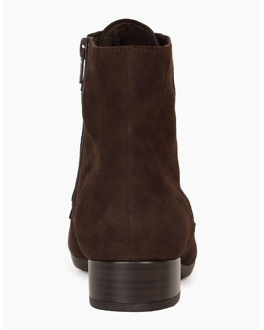 Gabor Brown Balban Ankle Boots