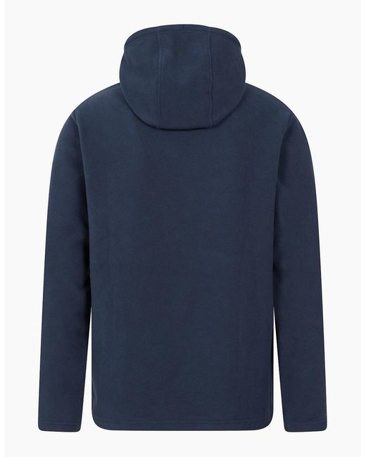 Mountain Warehouse Blue Raso Hooded Hoodie for men