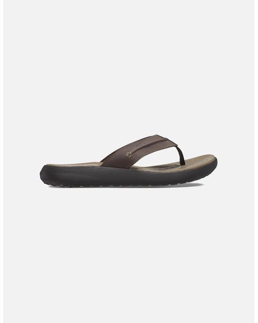 CROCSTM Brown Yukon Vista Ii Lr Flipflop Espresso for men