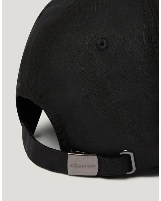 Belstaff Black Phoenix Patch Wax Cap for men