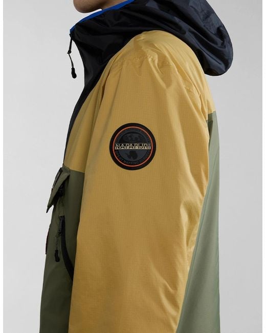 Napapijri Metallic Rainforest Ripstop Anorak Jacket for men