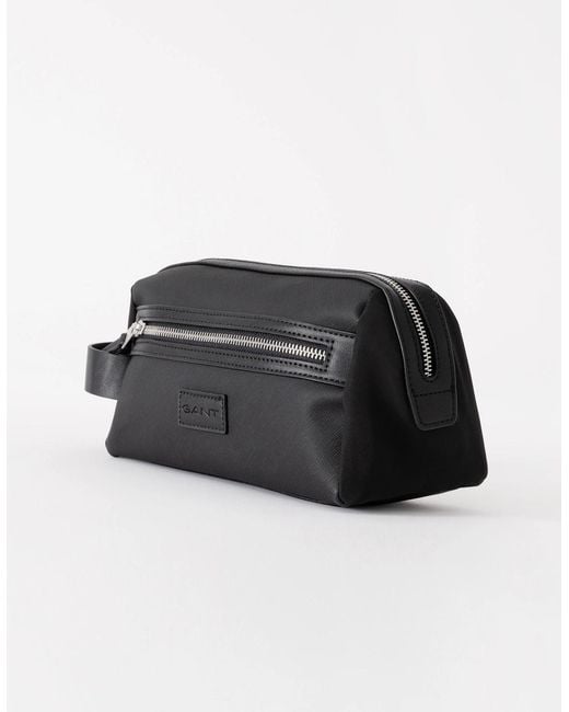 Gant Black Smart Casual Washbag for men
