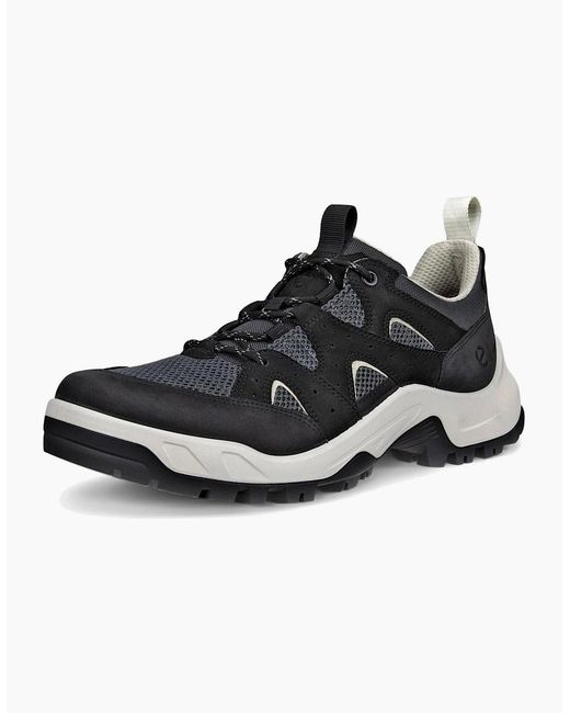 Ecco Black Offroad Walking Shoes for men