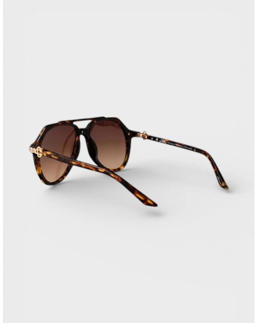 Casablanca Brown Rajio Sunglasses