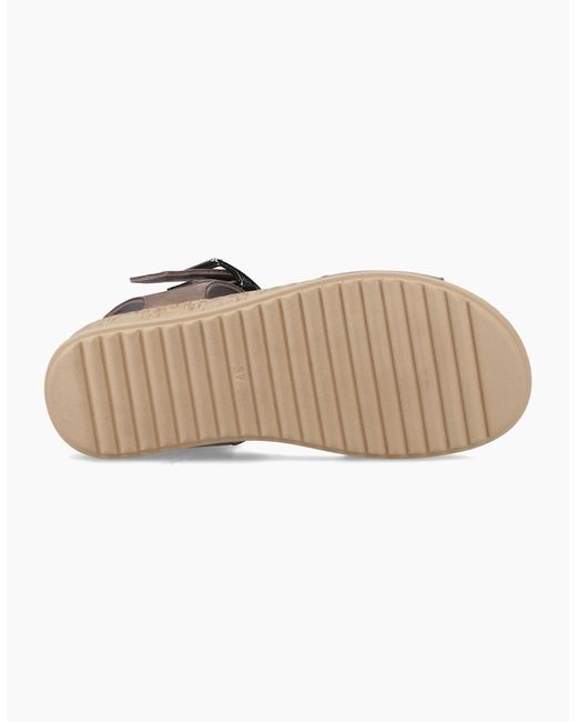 Hush Puppies Gray Ellie Ankle Strap Sandals