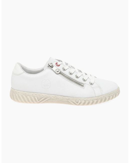 Rieker White Norma Trainers