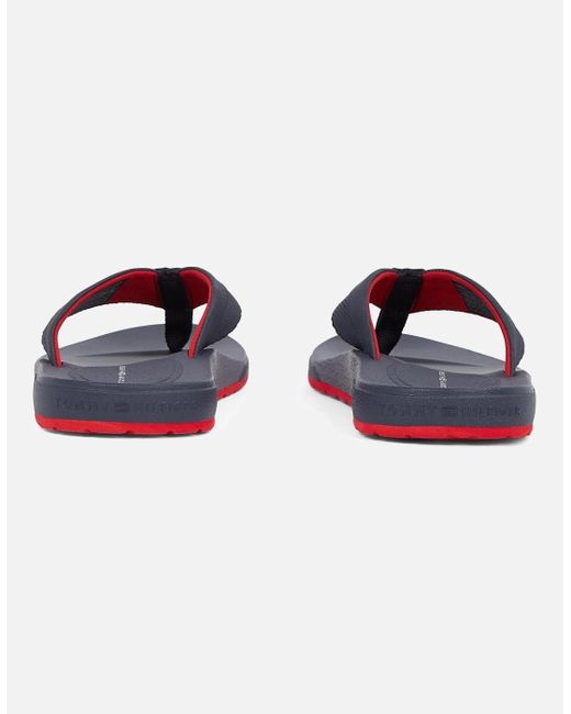 Tommy Hilfiger Blue Moulded Beach Sandel for men