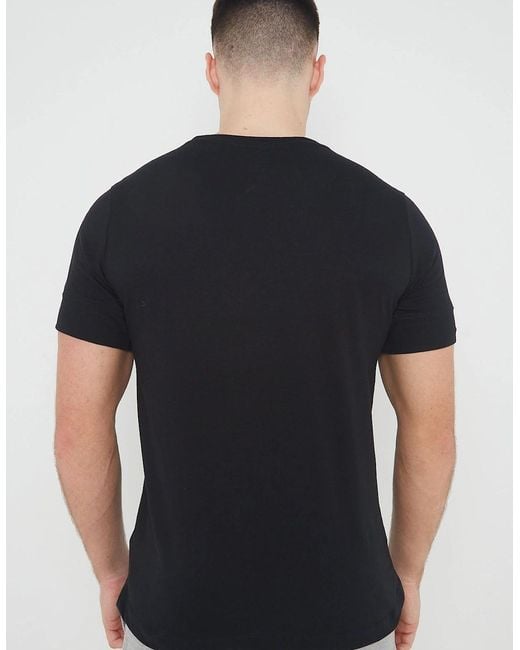 Nike Black Nsw Repeat T Shirt for men