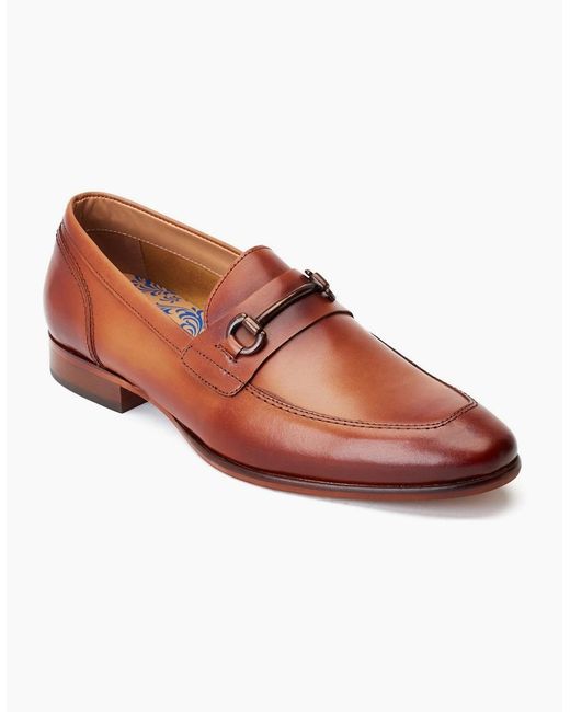 Base London Brown Russo Buckle Loafer for men