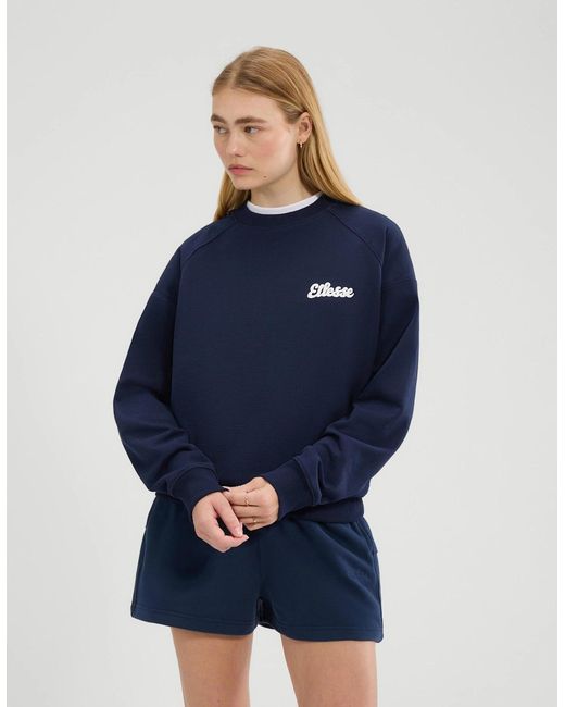 Ellesse Blue Lo Sbuffo Sweatshirt