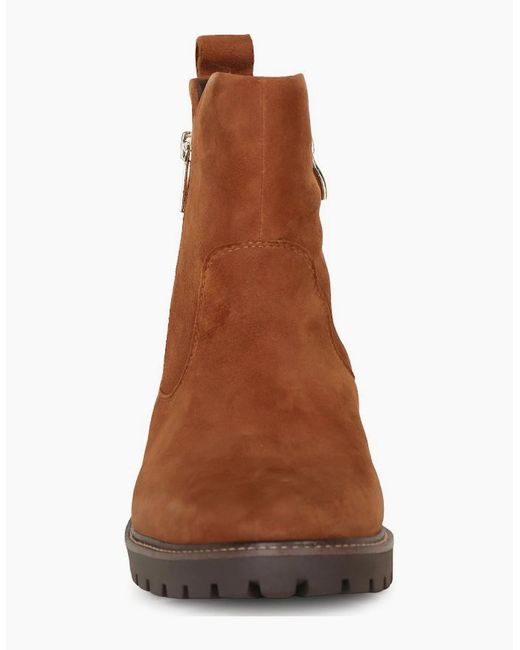 Caprice Brown Darcy Ankle Boots