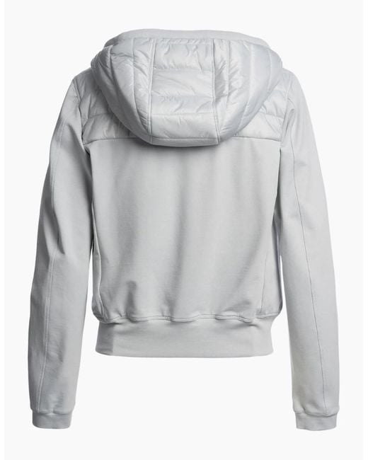 Parajumpers Gray Caelie Misty Hooded Jacket
