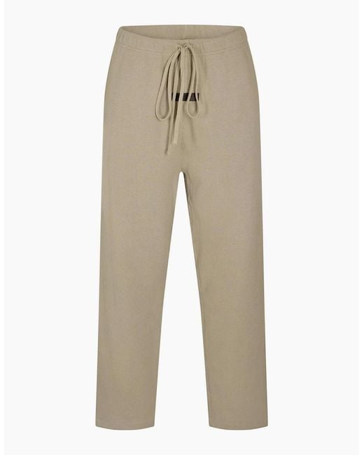 Fear Of God Natural Relaxed Sweatpants Closed Hem Fleece Jogging Bottoms for men