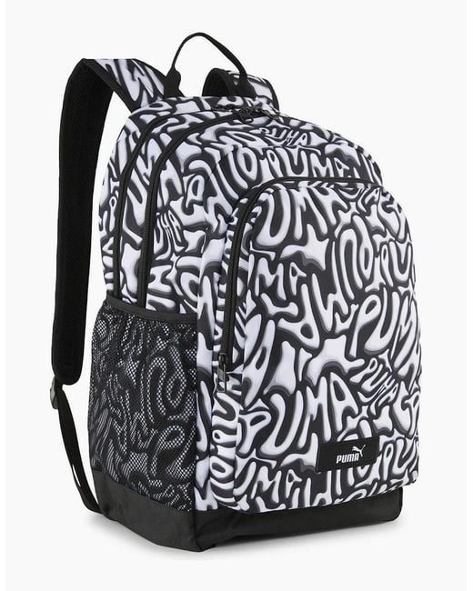 PUMA Black Academy Aop Backpack for men