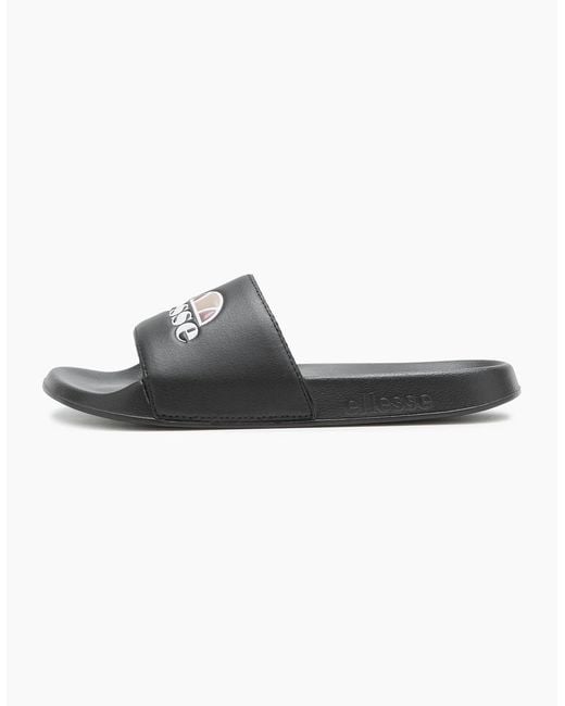 Ellesse Black Como Slide for men