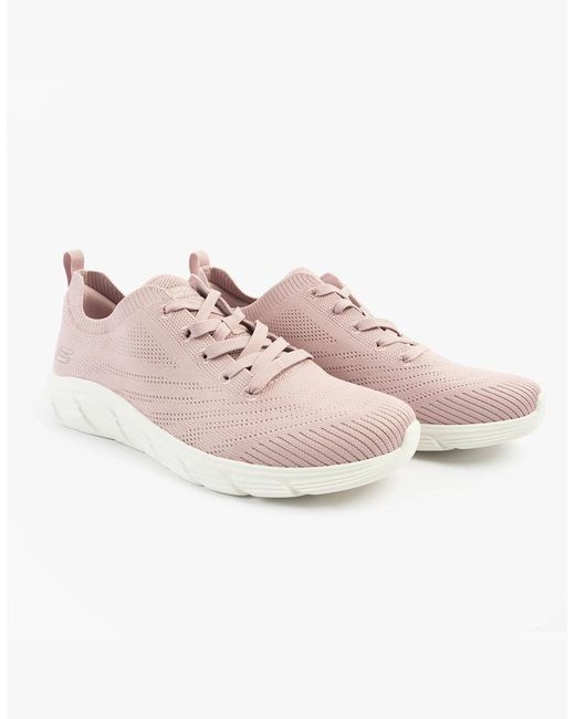 Skechers Pink 117591/Blsh Bobs Bflex Lo-Graceful Stride Trainers Blush