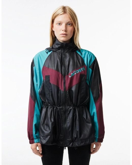 Lacoste Blue Blouson Rain Anorak