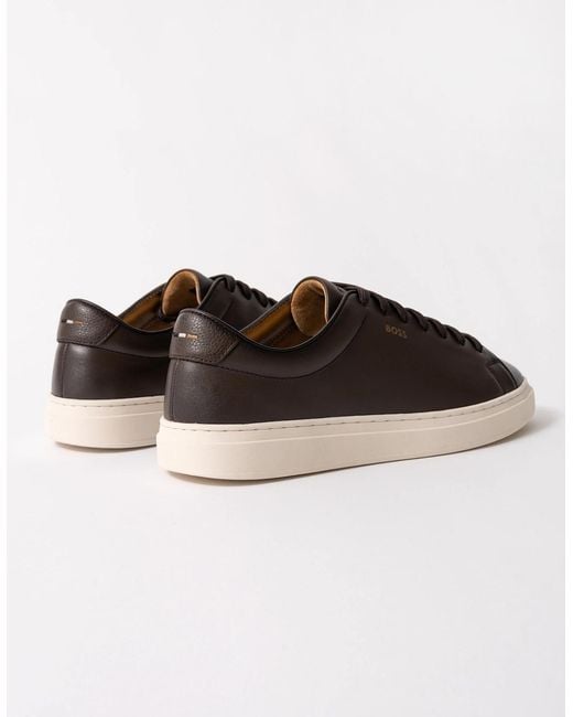 Boss Brown Boss Kieran Cupsole Sneakers for men
