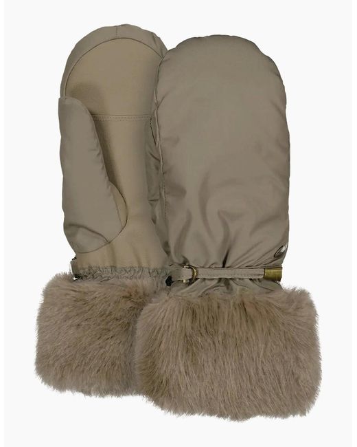 Barts Green Empire Waterproof Faux Fur Skiing Gloves