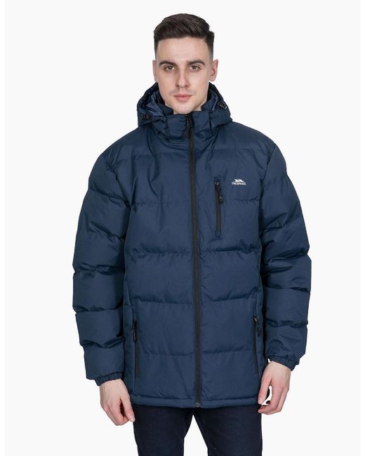 Trespass Blue Clip Padded Jacket for men
