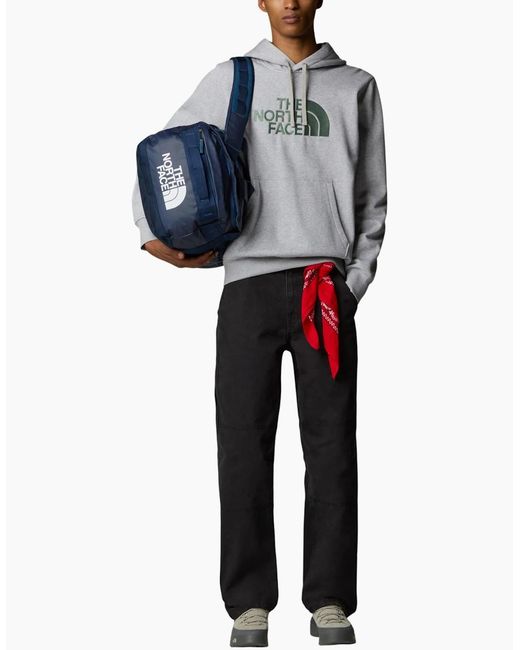 The North Face Gray Drew Peak Hoodie Casual Sweatshirts Overhead Pullover Hoody for men