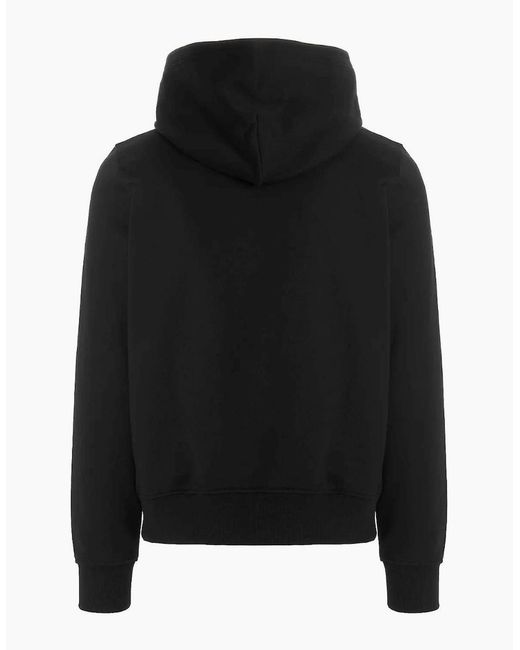 DIESEL Black Pixel Logo Hoodie for men