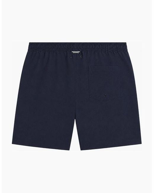 Fred Perry Blue Swim Shorts for men