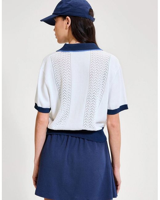 Ellesse Blue Maurices Polo Top