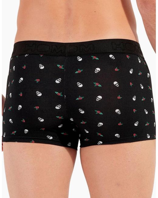 Hom Black Nevada Rock Boxer Trunk for men