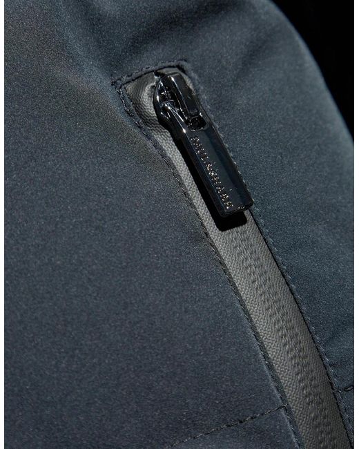Paul & Shark Blue Typhoon Hooded Down Jacket for men