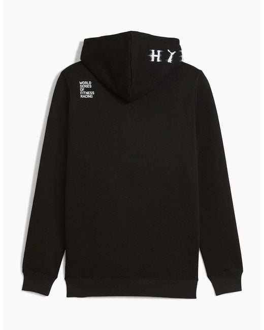 PUMA Black X Hyrox Heavyweight Performance Hoodie for men